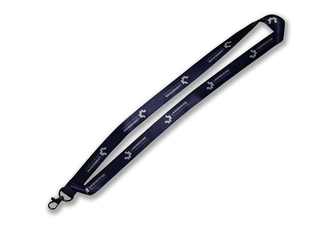 Sublimatie keycord met kaartje