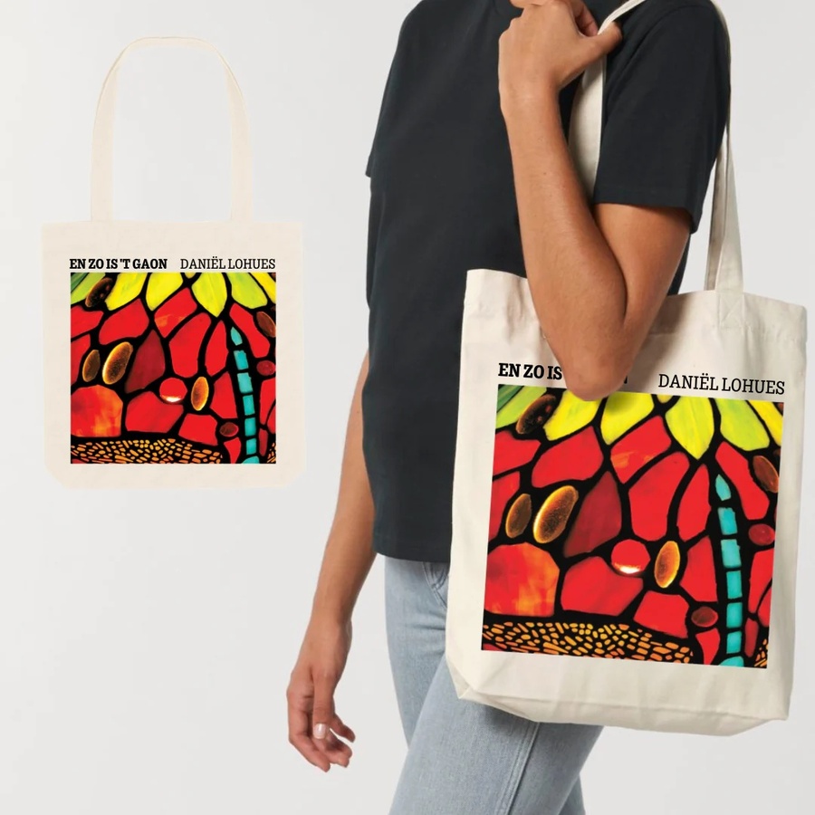 Tote bag met kikker opdruk